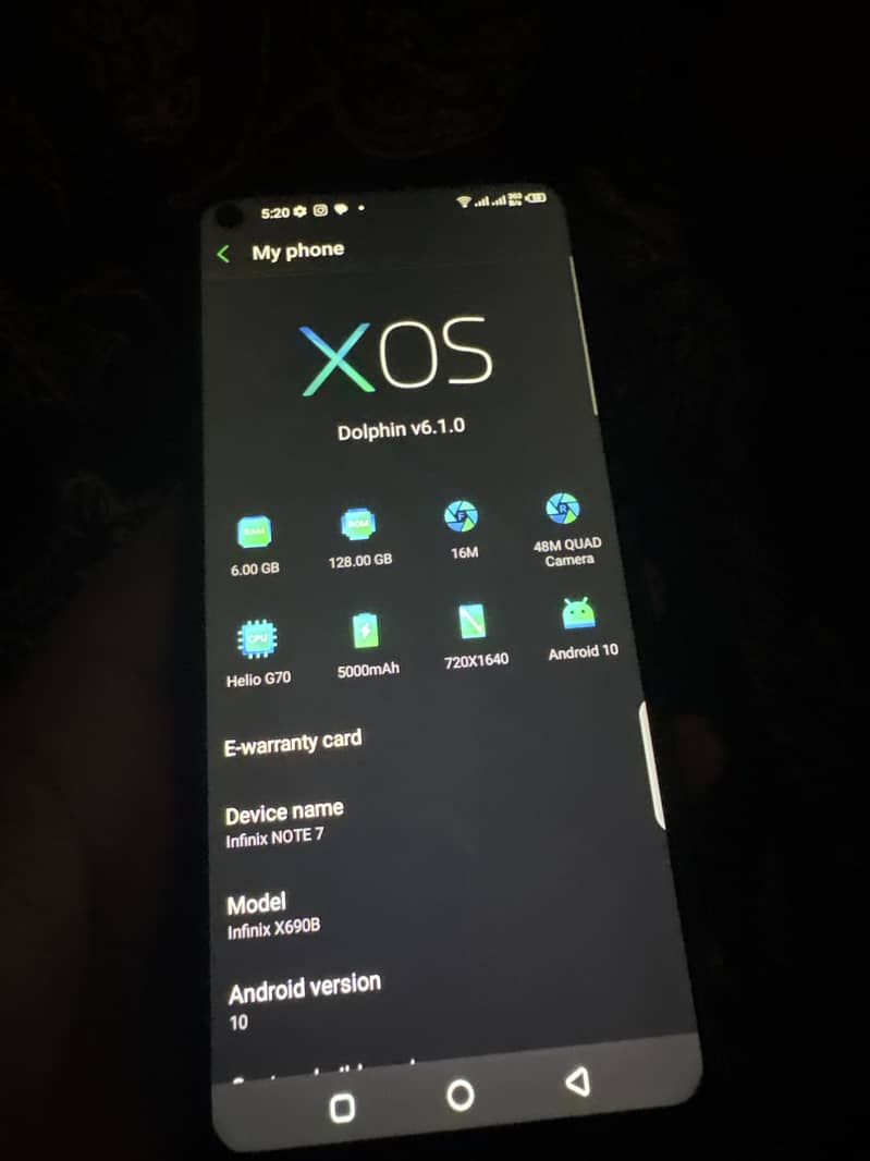 Infinix Note 7 5