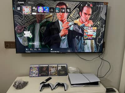 ps5 slim disc slightly used