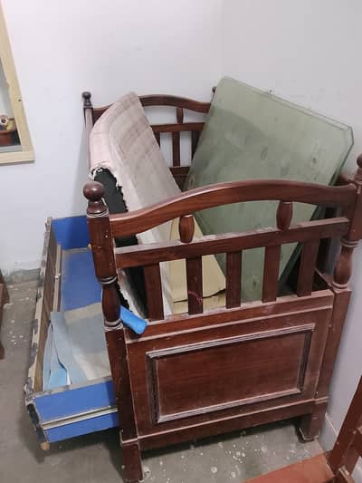 babe wooden cot