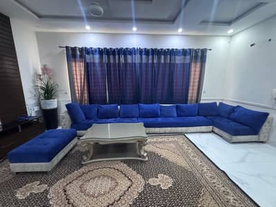 L shaped sofa
