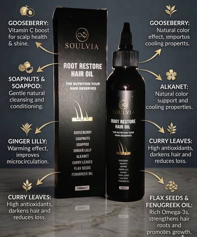 Root restore hair oil