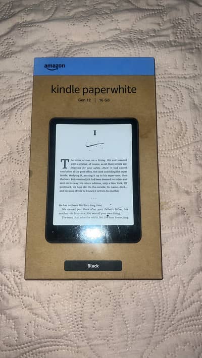 Kindle 12th generation box packed