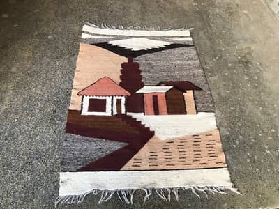 Small wall decor kilim rug