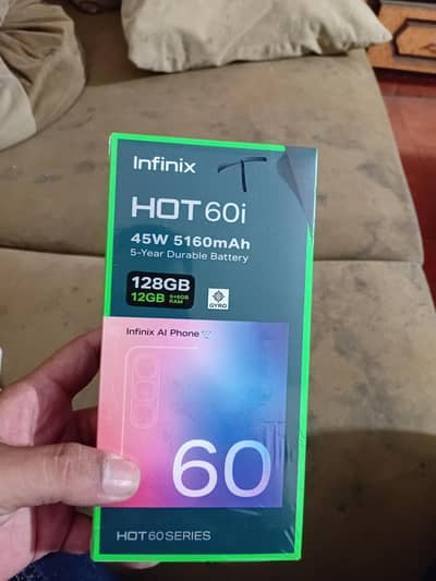 Infinix Hot 60i 6+6=12GB 128GB only 16 days used