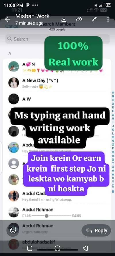 Need 50 Male And Female For USA Based Assignment Typing And
