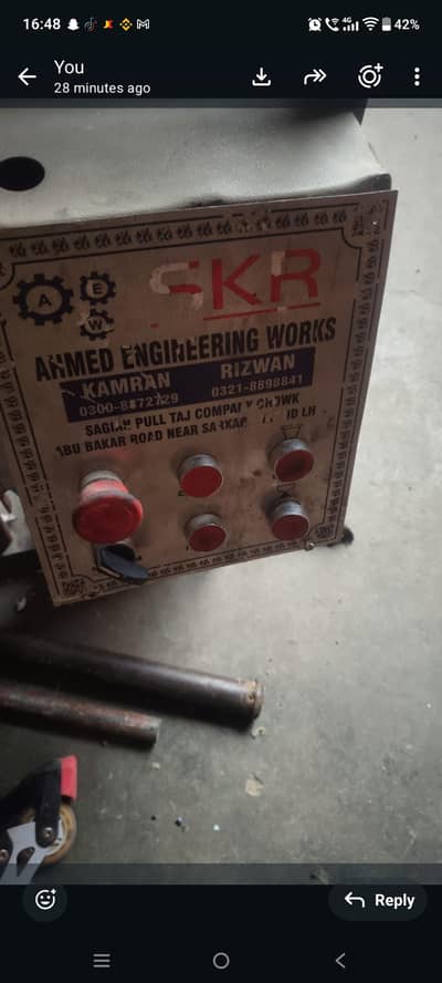 SKR Lahore PU Sole Machine 12+8 Die Double Plate 2023 Model