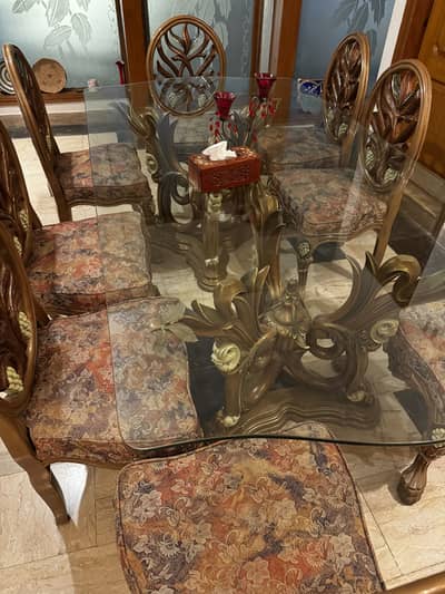 8 chairs dinning table