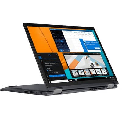 LENOVO Ryzen 5-PRO(6Core 12-CPU) 8-RAM 512GB-NVMe 4K Display 360-TOUCH