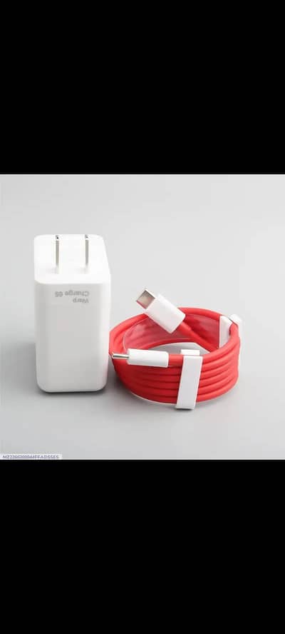 Oneplus Charger 65W 0Super Vooc Adapter + Cable PD Warp Charger for al