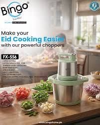 Chopper 6L bowl (delivery available )