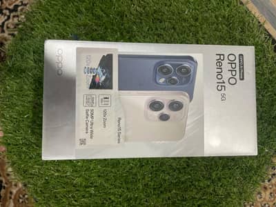 OPPO Reno 15 5 G  full new box opend 11 mnth warranty