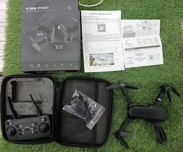 HD Quadcopter E88 Pro Drone Foldable with HD Camera 3