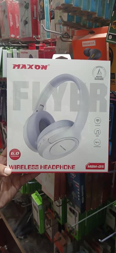 *MAXON MBH05 Wireless Headphone High Quality Sound Bass