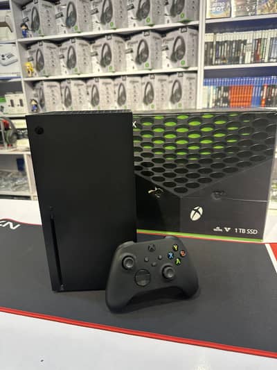 Xbox Series X with Box