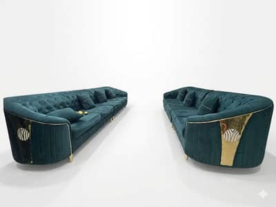 Green Sofa set