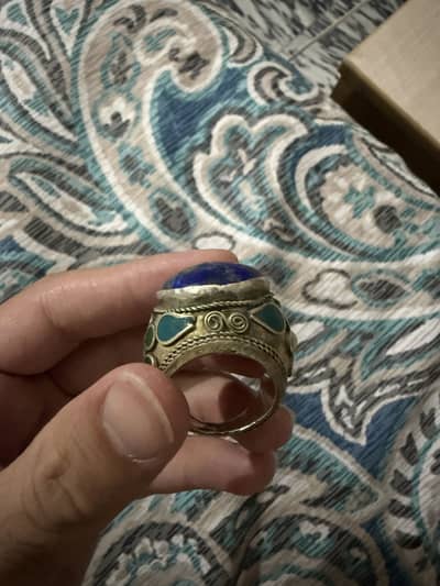 Big Stone Artificial Ring | Vintage Style Fashion Jewelry | Bold Look