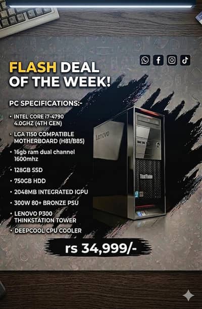 Intel Core i7 4790 4.0Ghz 4th gen Gaming PC build