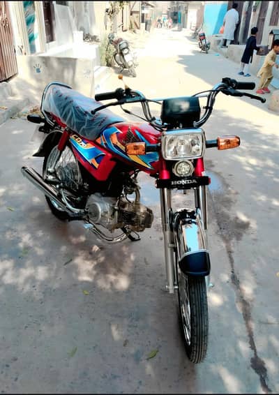 honda cd 70 new condition number active