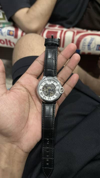 Martyn line skeleton automatic watch