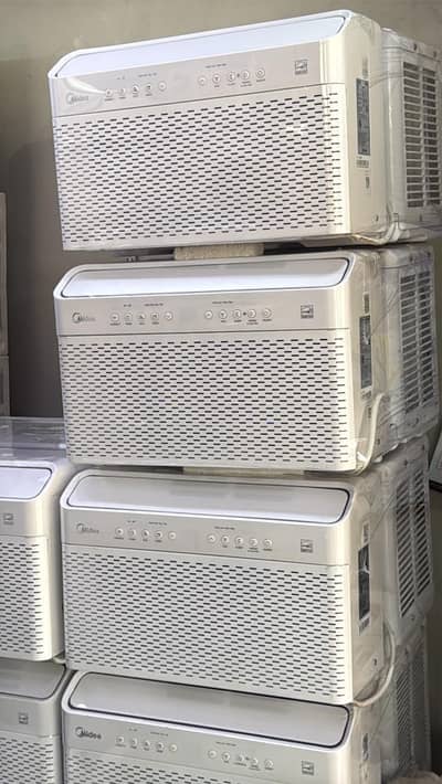 Window AC Midea Dc inverter 1 Ton 10 10 condition