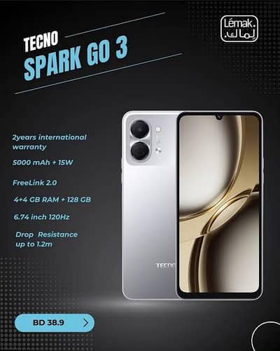 Tecno Spark Go 3