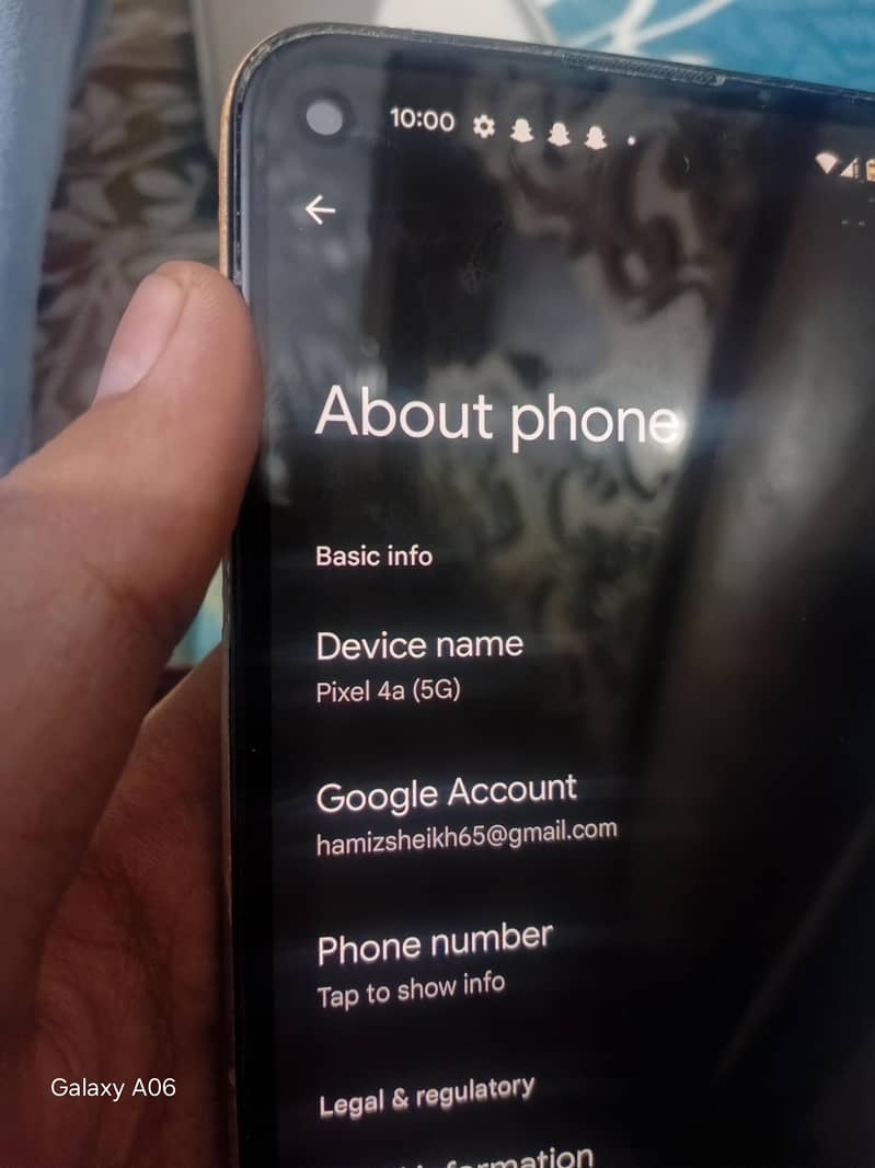 Google Pixel 4a5g 5