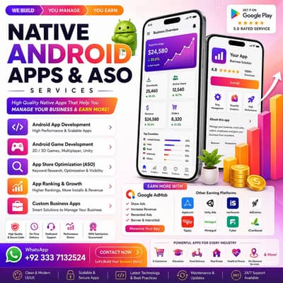 Android App Development & ASO Services