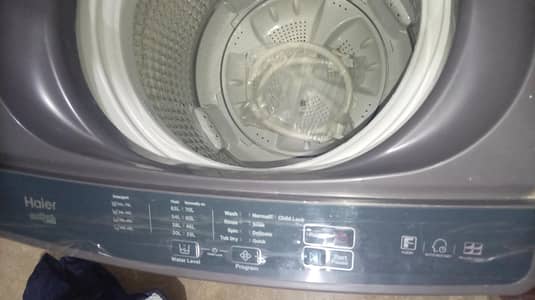 haier full automatic machine