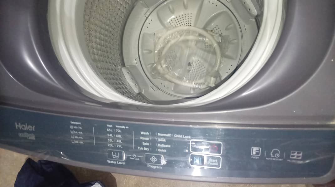 haier full automatic machine 0