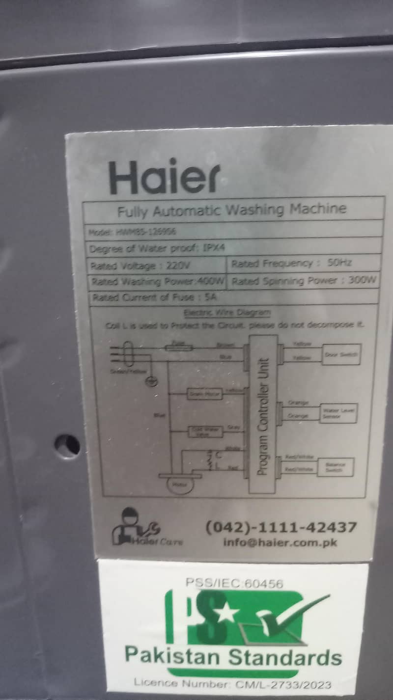 haier full automatic machine 5