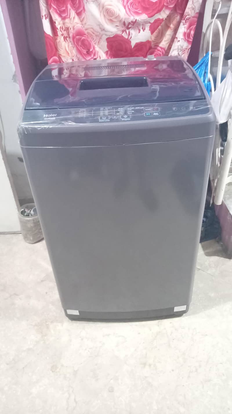 haier full automatic machine 7