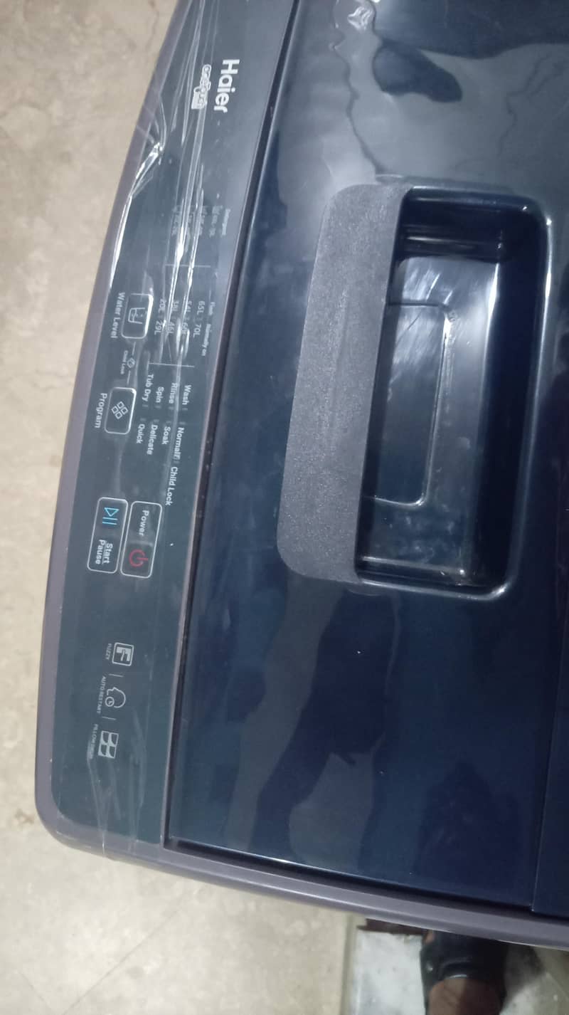 haier full automatic machine 9