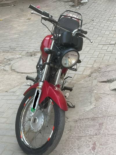 Red bike
