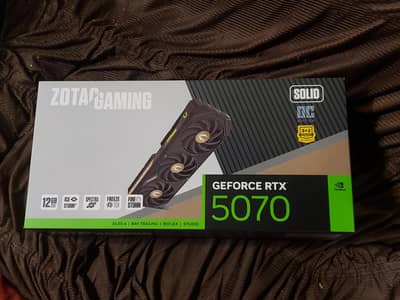 Zotac RTX 5070 Solid | Open-box | Never Used | Warranty Available |