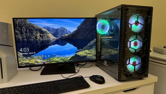 Full Gaming PC Setup with Monitor For Sale
