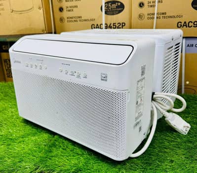 midea 1 ton ac behtreen with hude and heat pipe