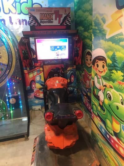 sega bike game arcade game good condition