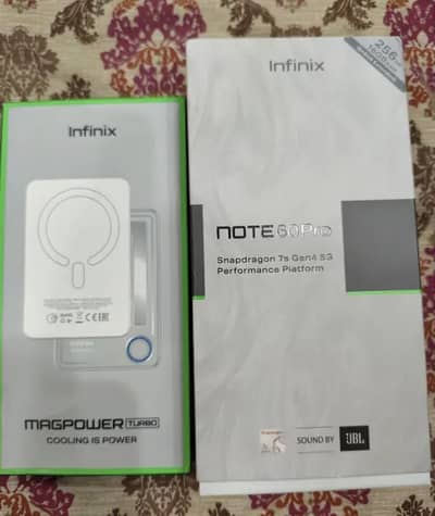 infinix Note 60 pro 5g grey clr 11 months
