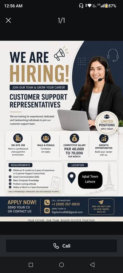 Chat support Agent