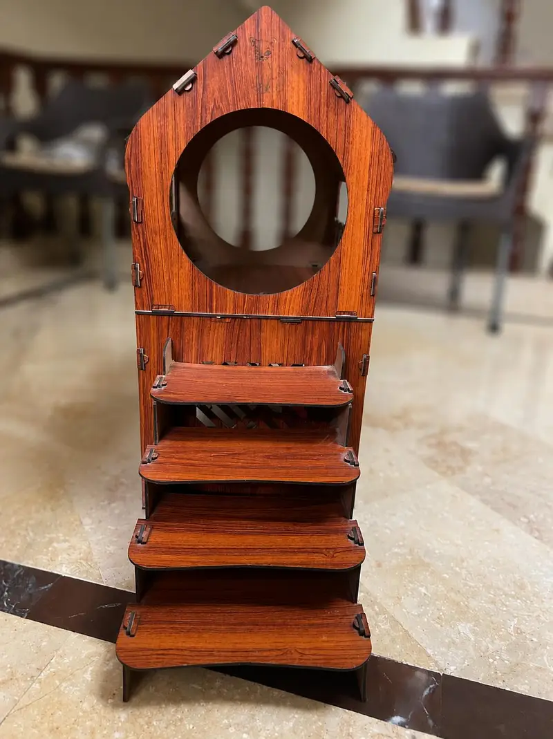 Luxury Wooden Cat House with Stairs  — photo 2