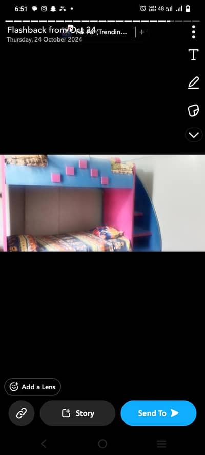 Bunk bed for kids