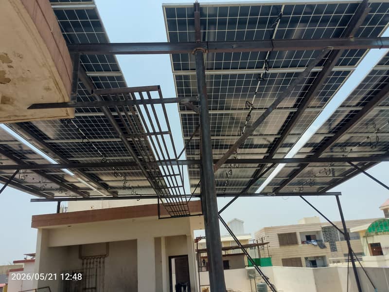 solar system installation/solar elevated structure/complete solution 4
