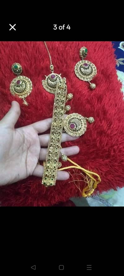 fancy jewelry set