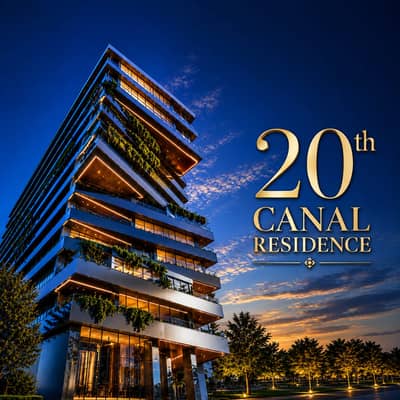 Own a Luxury 1-Bed Apartment with a Private Pool at 20 Canal Residence, Johar Town G-4, with a Booking Starting from Only PKR 16 Lakh