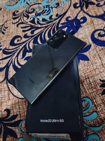 Samsung Note 20 Ultra 5G NON PTA E-Sim Time Available 12GB - 128GB