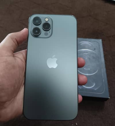 Iphone 12 Pro Max With Box ( Dual Sim Pta Approved )