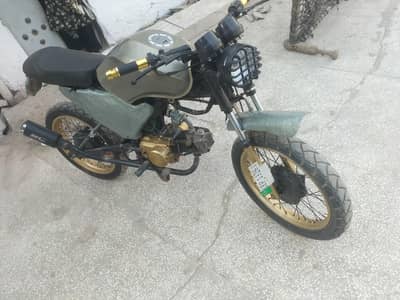 cafe racer bike self modified all ok 03161458883