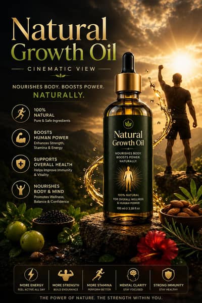 100% organic oil