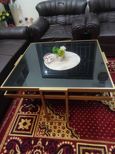 Glossy Center Table/ Strong iron frame/ New Article/ COD Avialable