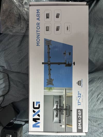 MXG dual monitor arm just like new.